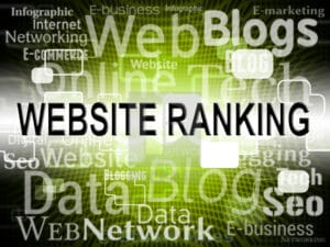 website search engine ranking